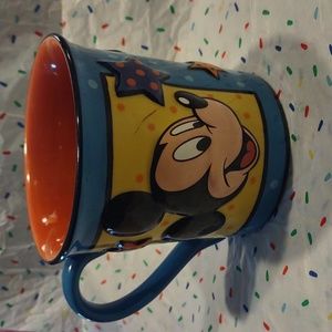 Mickey Mouse Disney World 3D Mug Blue & Orange with stars